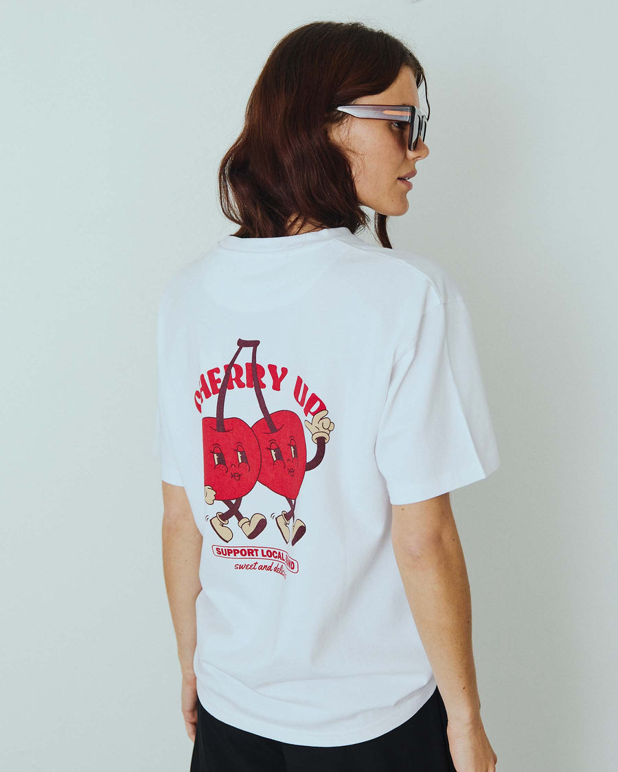 Mille boxy printed tee