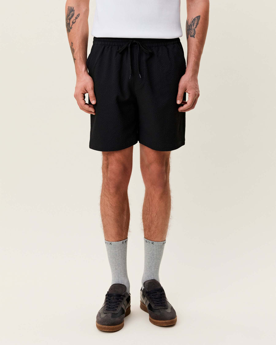 Seersucker Swim Shorts