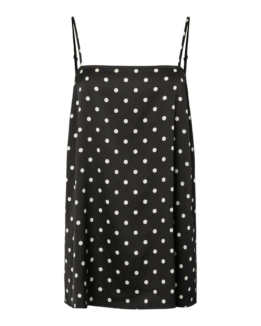 PCJYTTA STRAP SATIN TOP