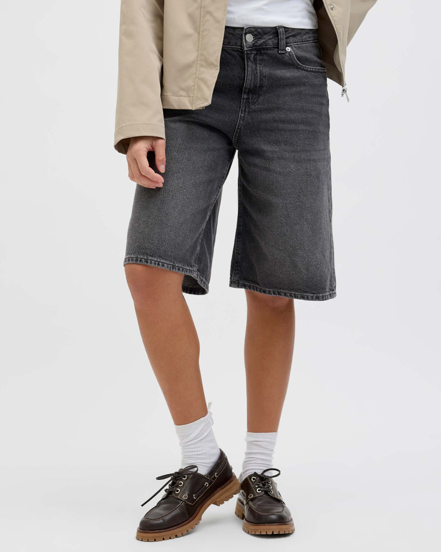 JXLAURA LONG MW DENIM SHORTS