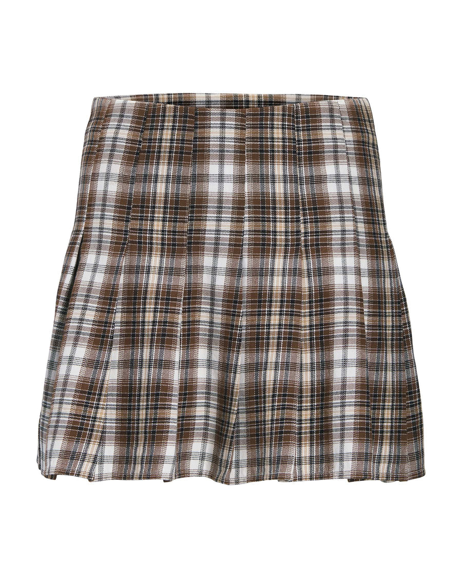 JXHAILEY FLANNEL SKIRT