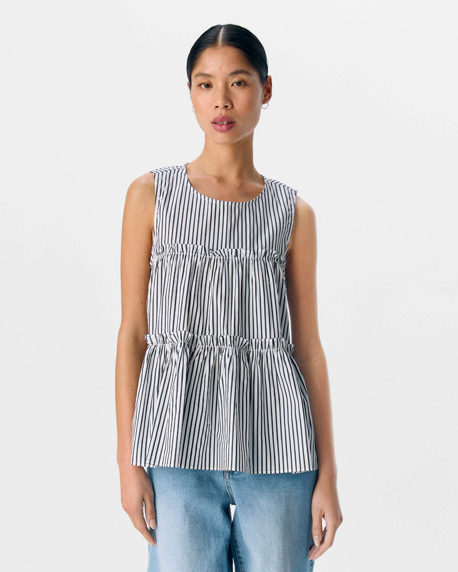 OBJTUTTA S/L LO O-NECK TOP