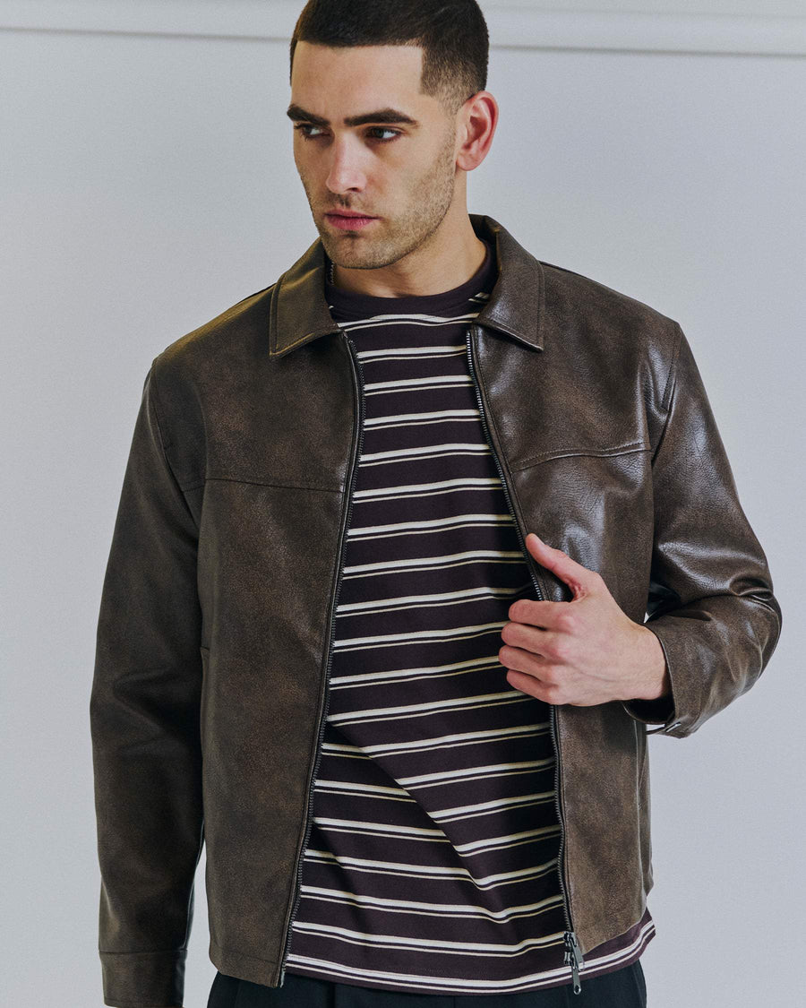 Boxy stripe tee