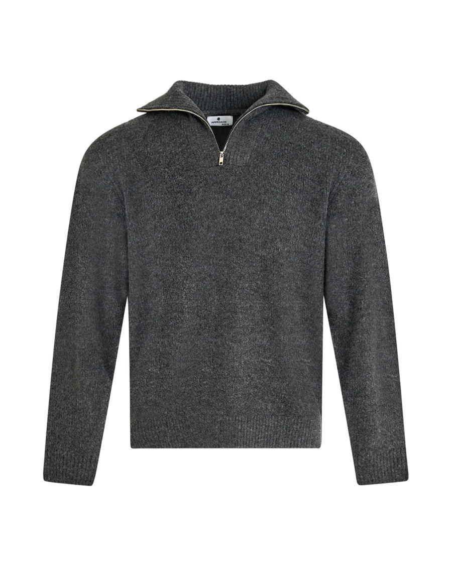 Lazar Half Zip Knit