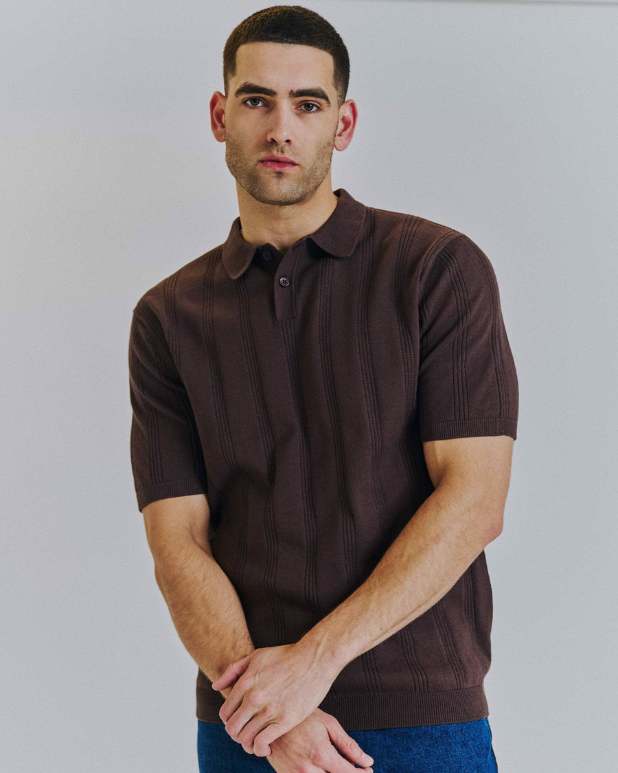 Liam knit polo