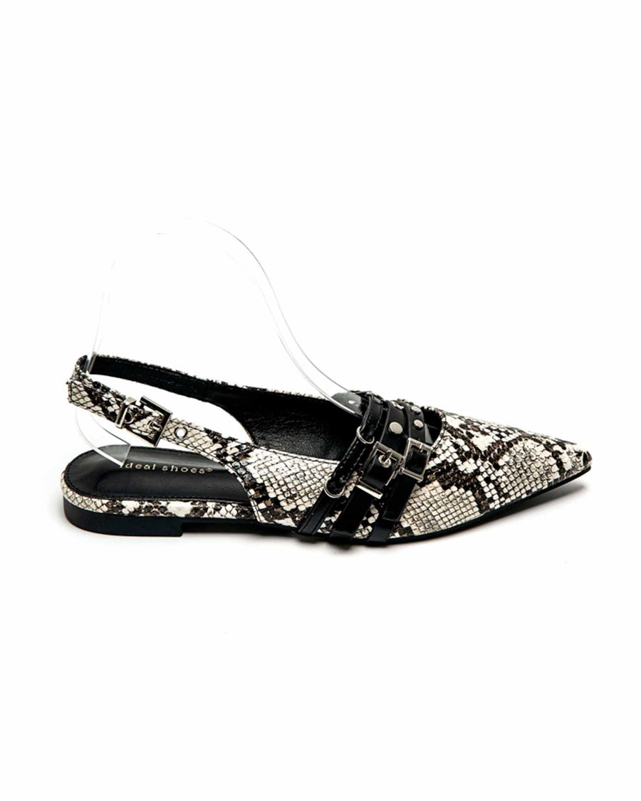 Sally snake slingback