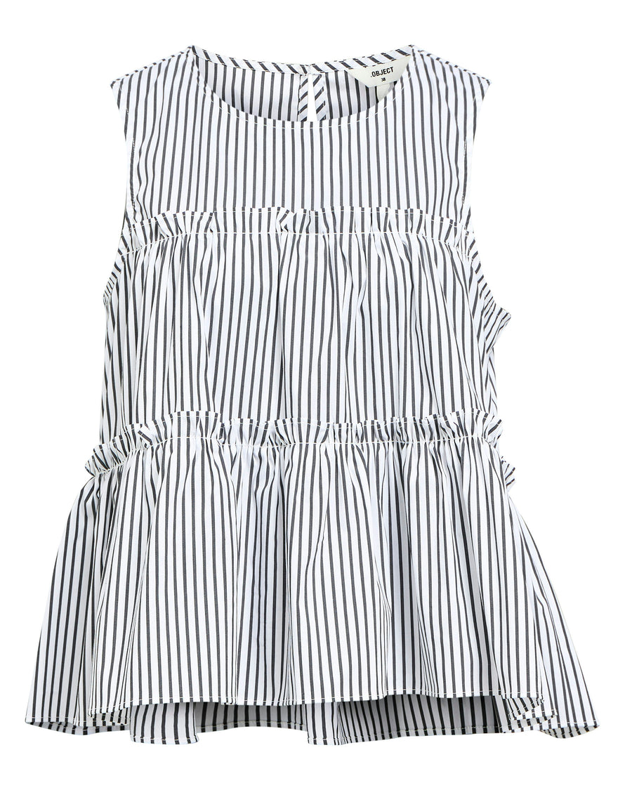 OBJTUTTA S/L LO O-NECK TOP