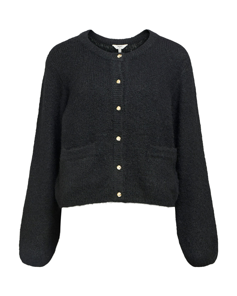 OBJSAGGIA RE L/S KNIT CARDIGAN