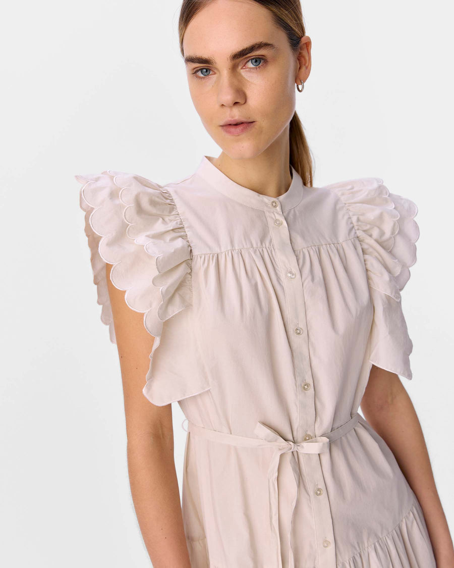 OBJHOPE S/S LONG DRESS