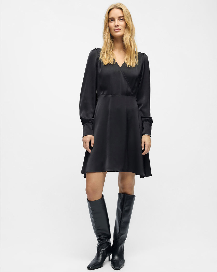 OBJCHILLI LS SHORT DRESS