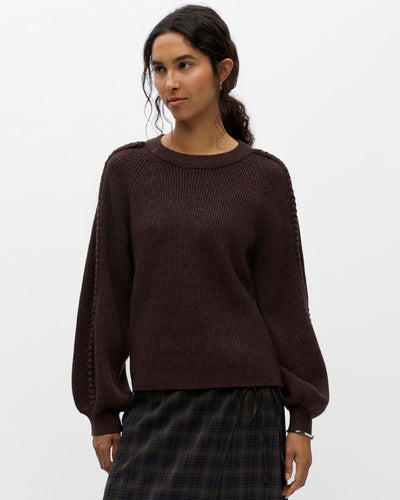 OBJHANNAH KNIT PULLOVERThumbnail