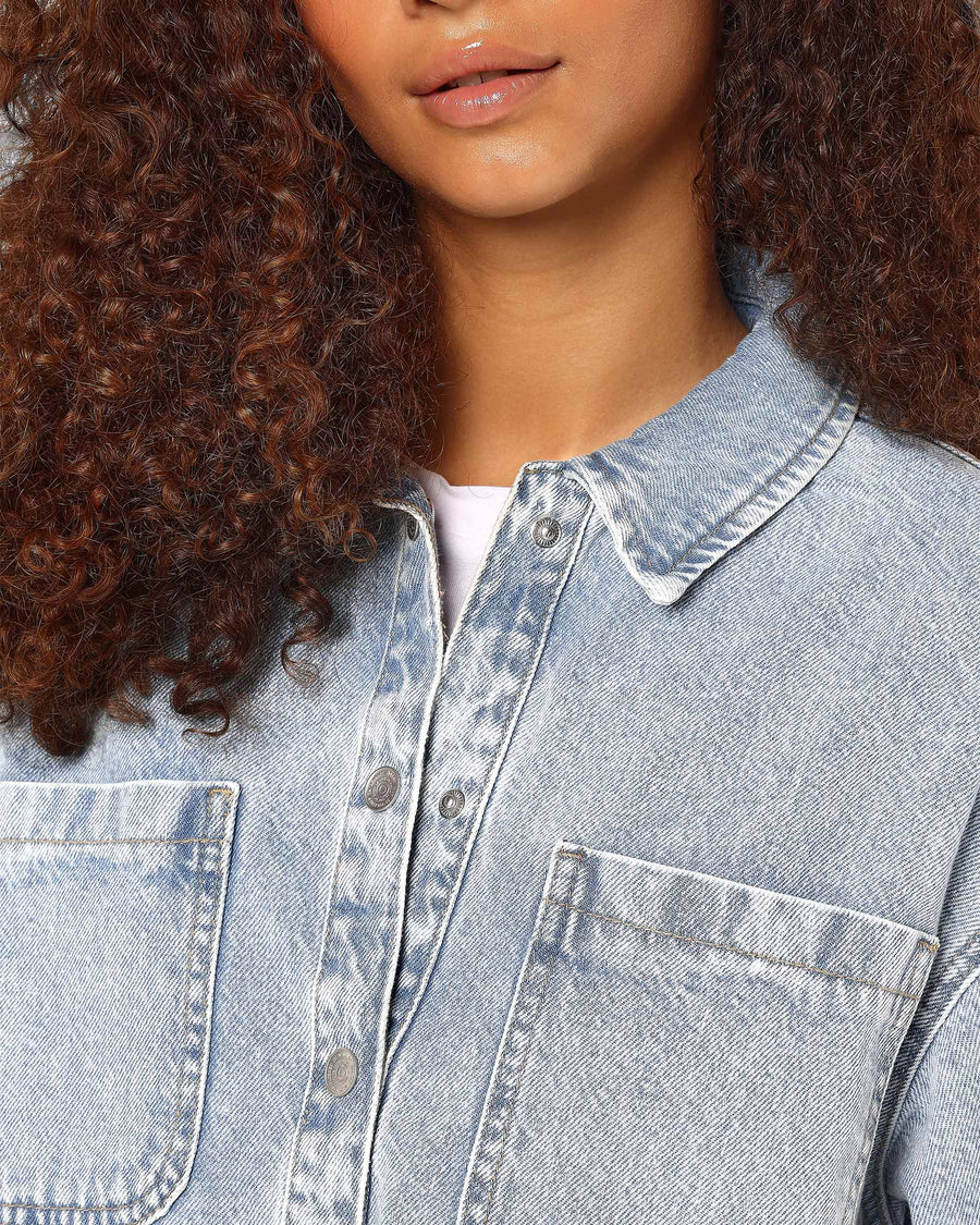 NMALVA DENIM SHACKET