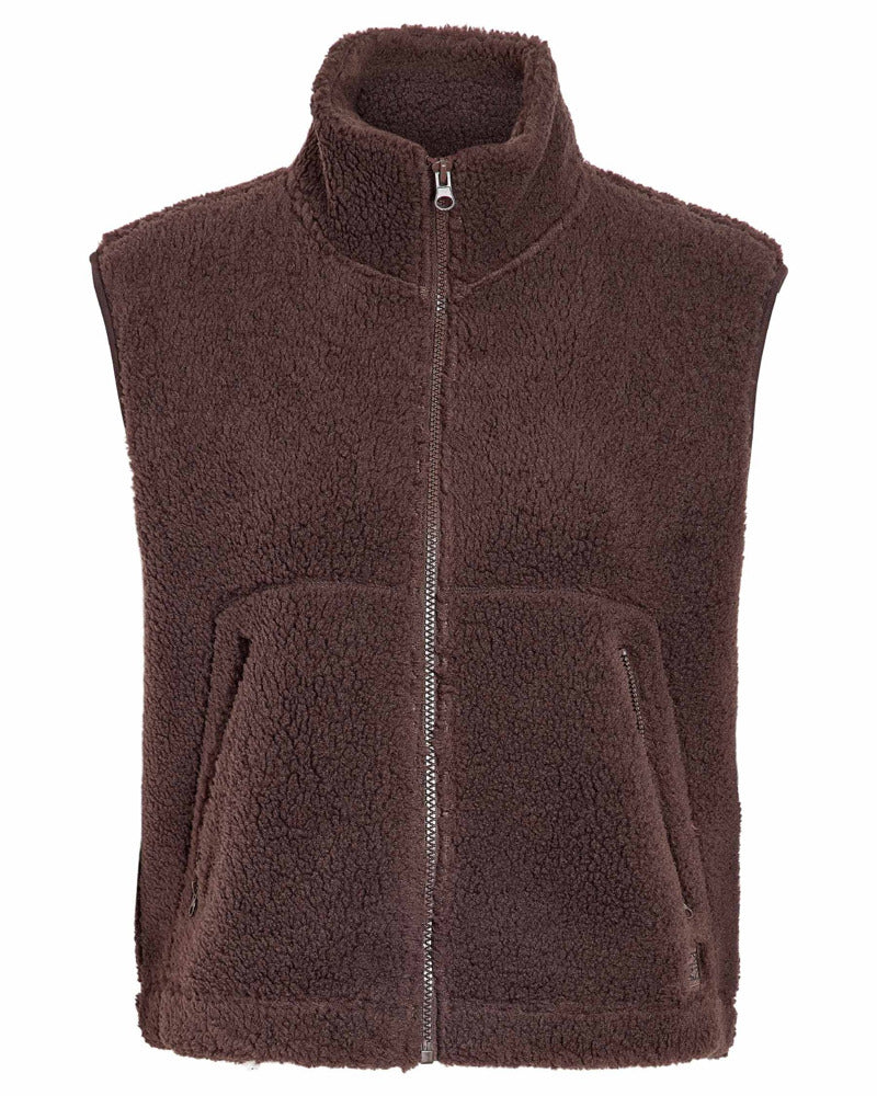 NMMASEY SHORT TEDDY VEST