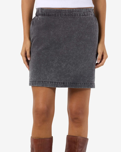 NMOREGON MID RISE DENIM SKIRTThumbnail