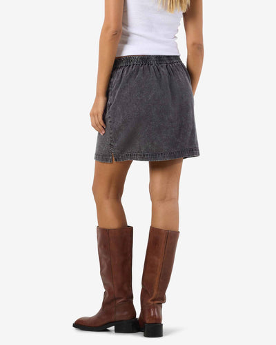 NMOREGON MID RISE DENIM SKIRTThumbnail