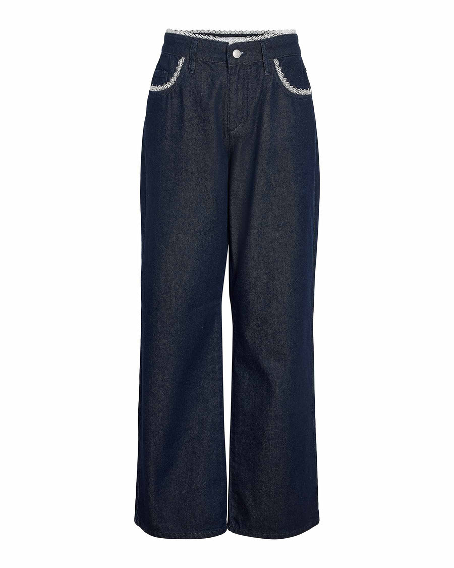 NMADRIANA LOOSE LACE JEANS