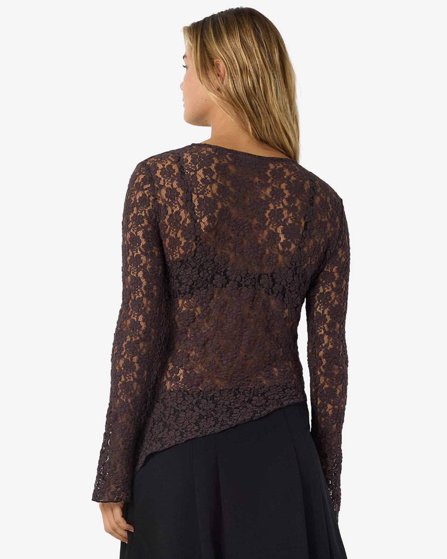 NMMIRIAM L/S ASSYMETRIC TOP