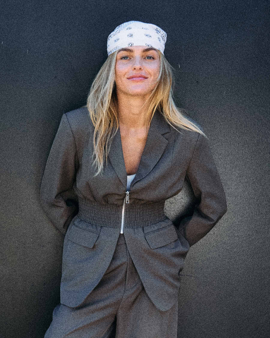 NMIRIS L/S SMOCK FITTED BLAZER