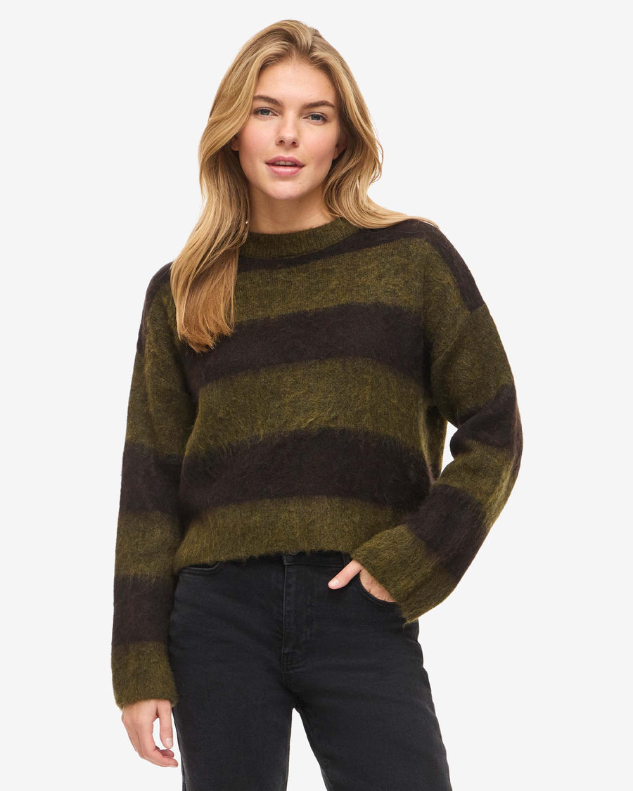 NMSOFF L/S O-NECK KNIT