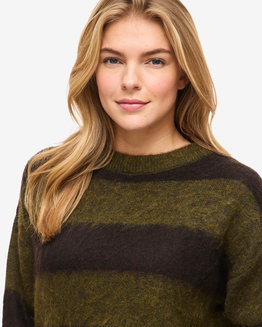 NMSOFF L/S O-NECK KNIT