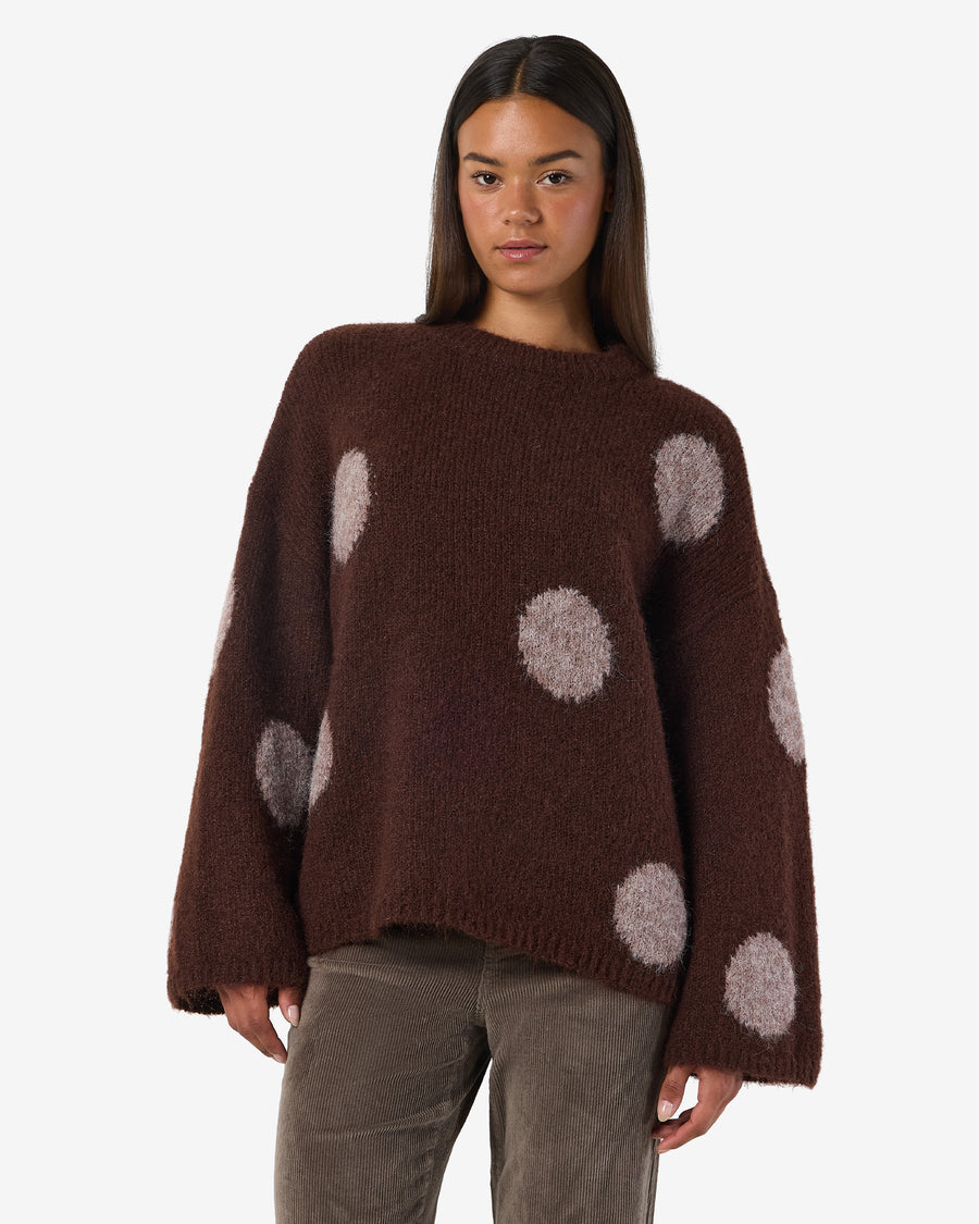 NMSUTTON POLKA OVERSIZE KNIT