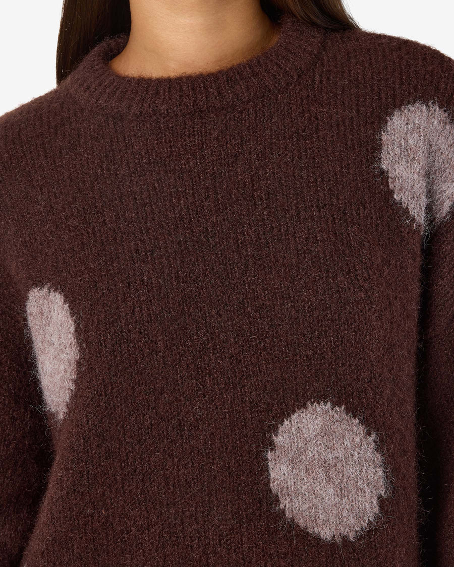 NMSUTTON POLKA OVERSIZE KNIT