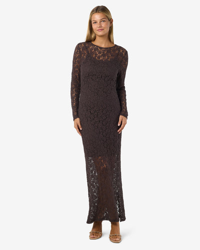 NMMIRIAM L/S MAXI LACE DRESSThumbnail