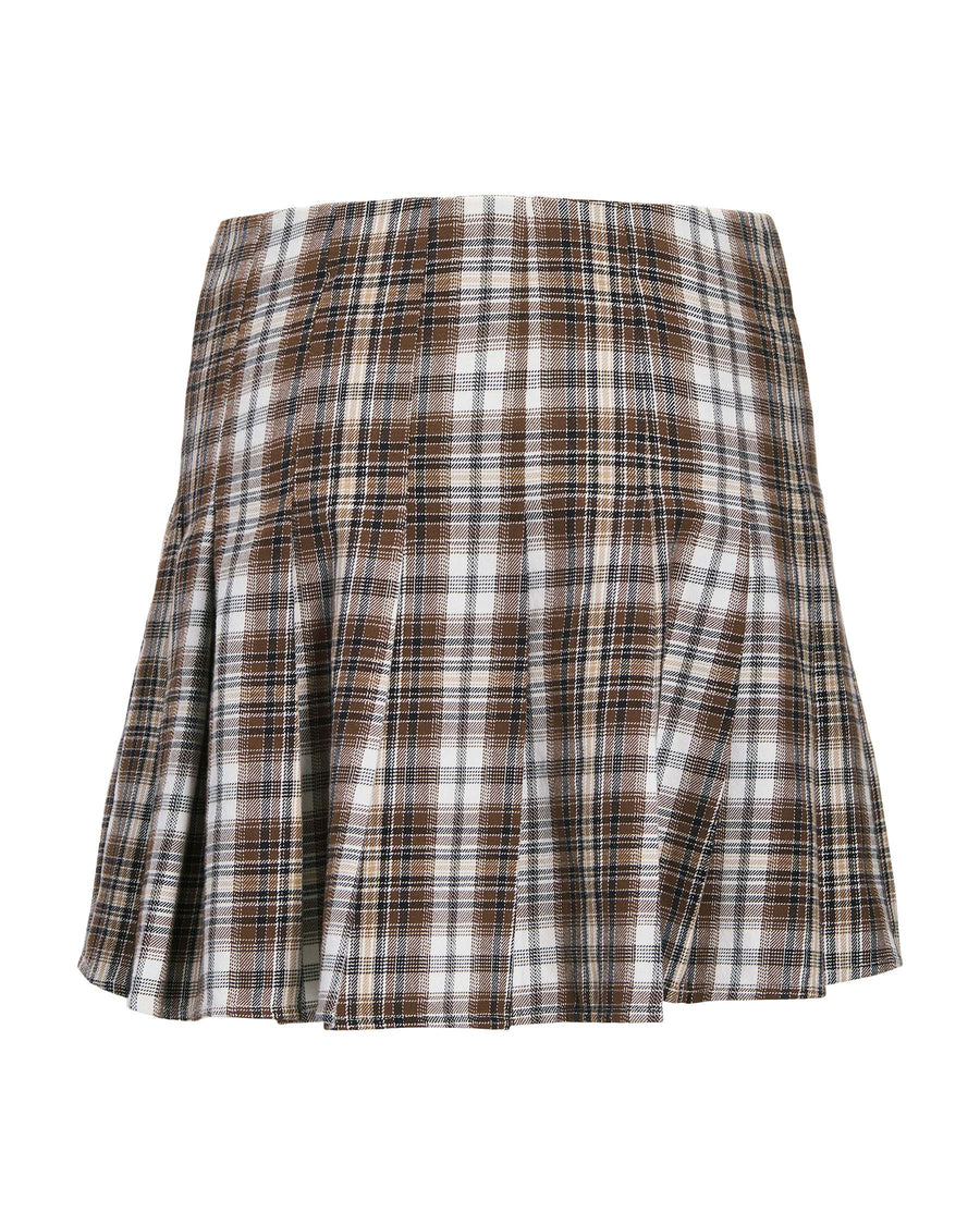 JXHAILEY FLANNEL SKIRT