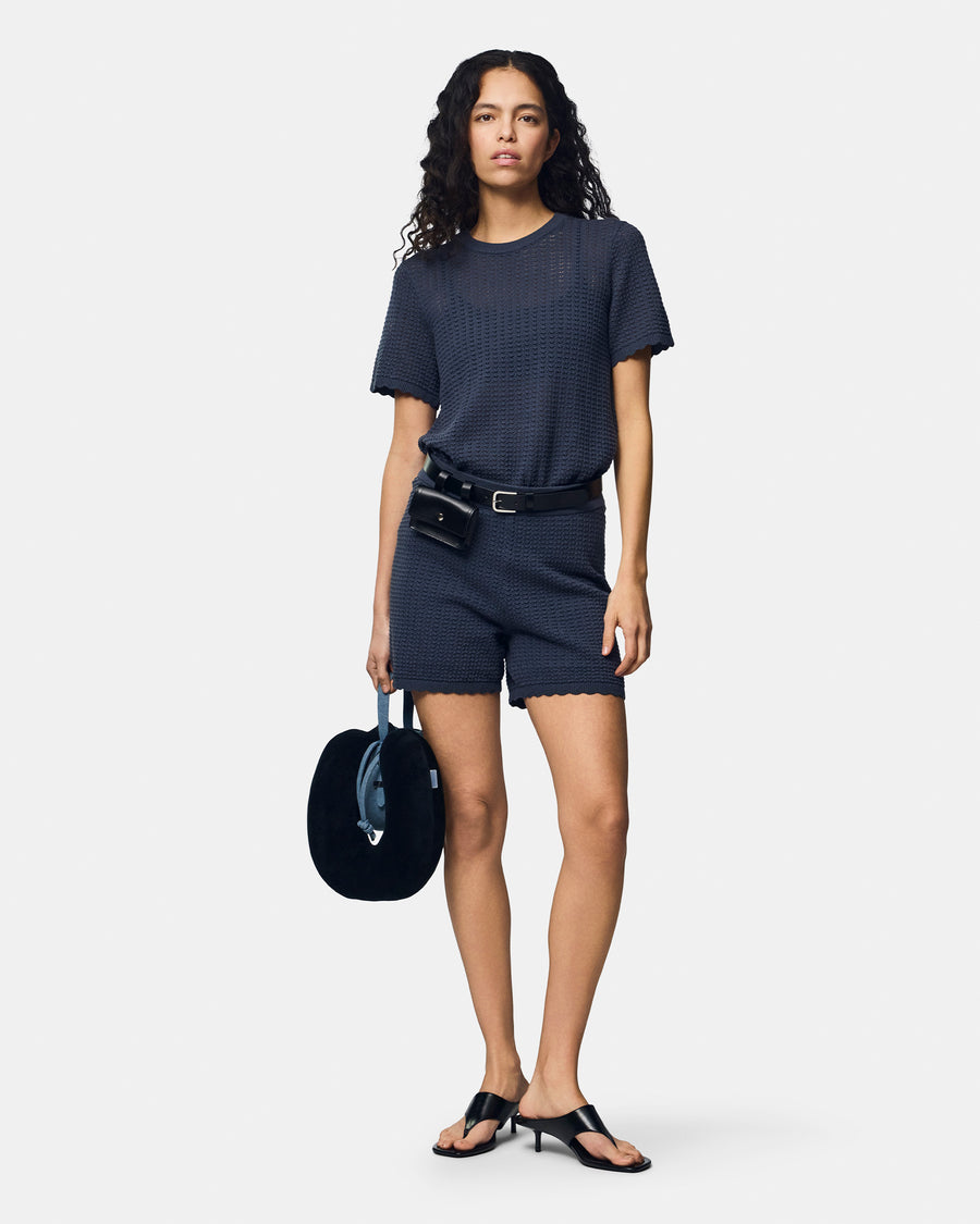 PCSCOUT SS O-NECK KNIT