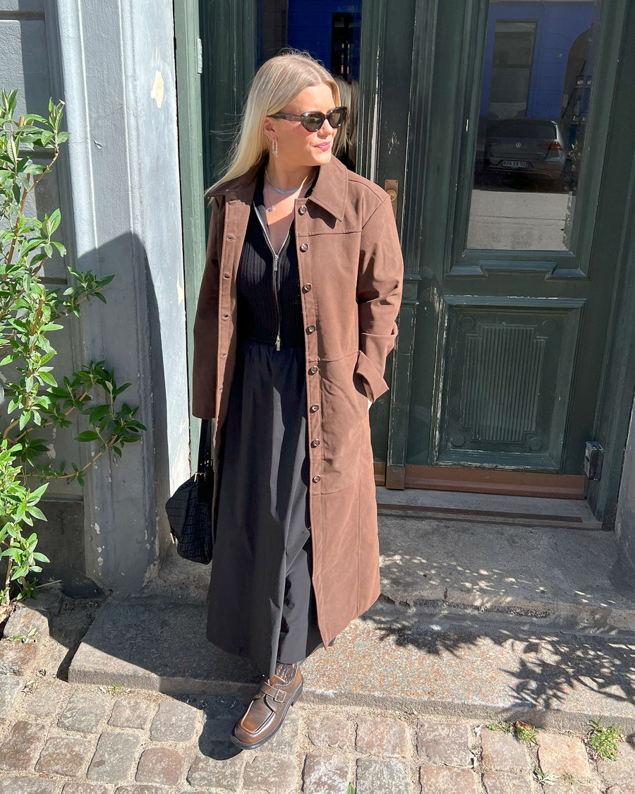 Ava fake suede jacket