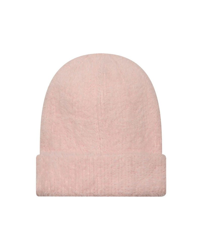 FLUFFY MOHAIR BEANIE