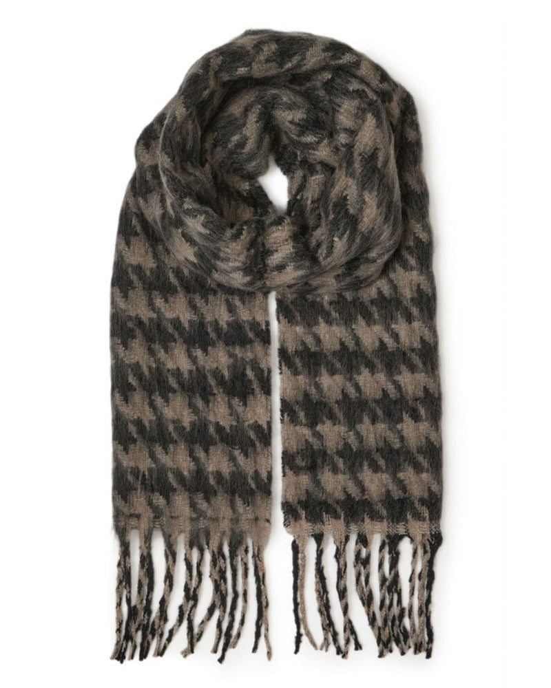 CFTHINUS HOUNDSTOOTH SCARF