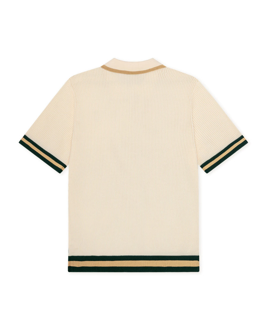 Lace Knitted Polo