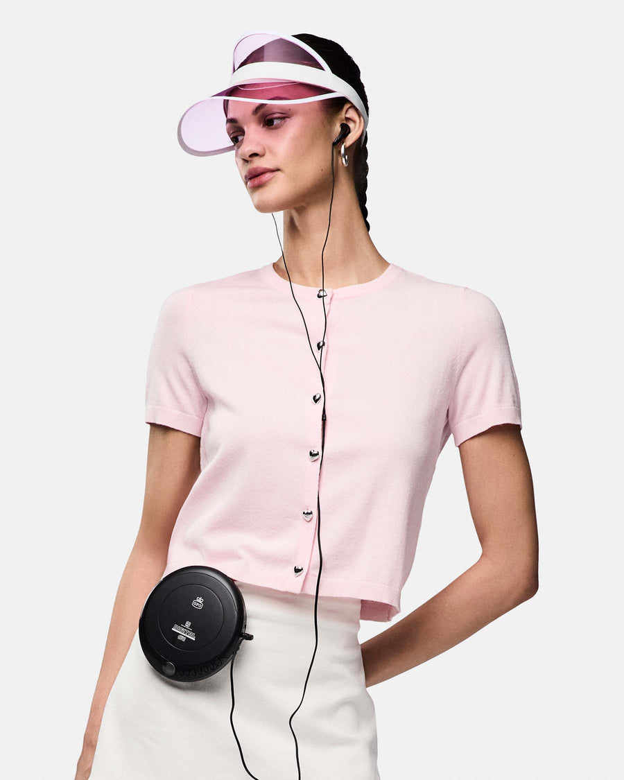 PCORINA SS KNIT CARDIGAN