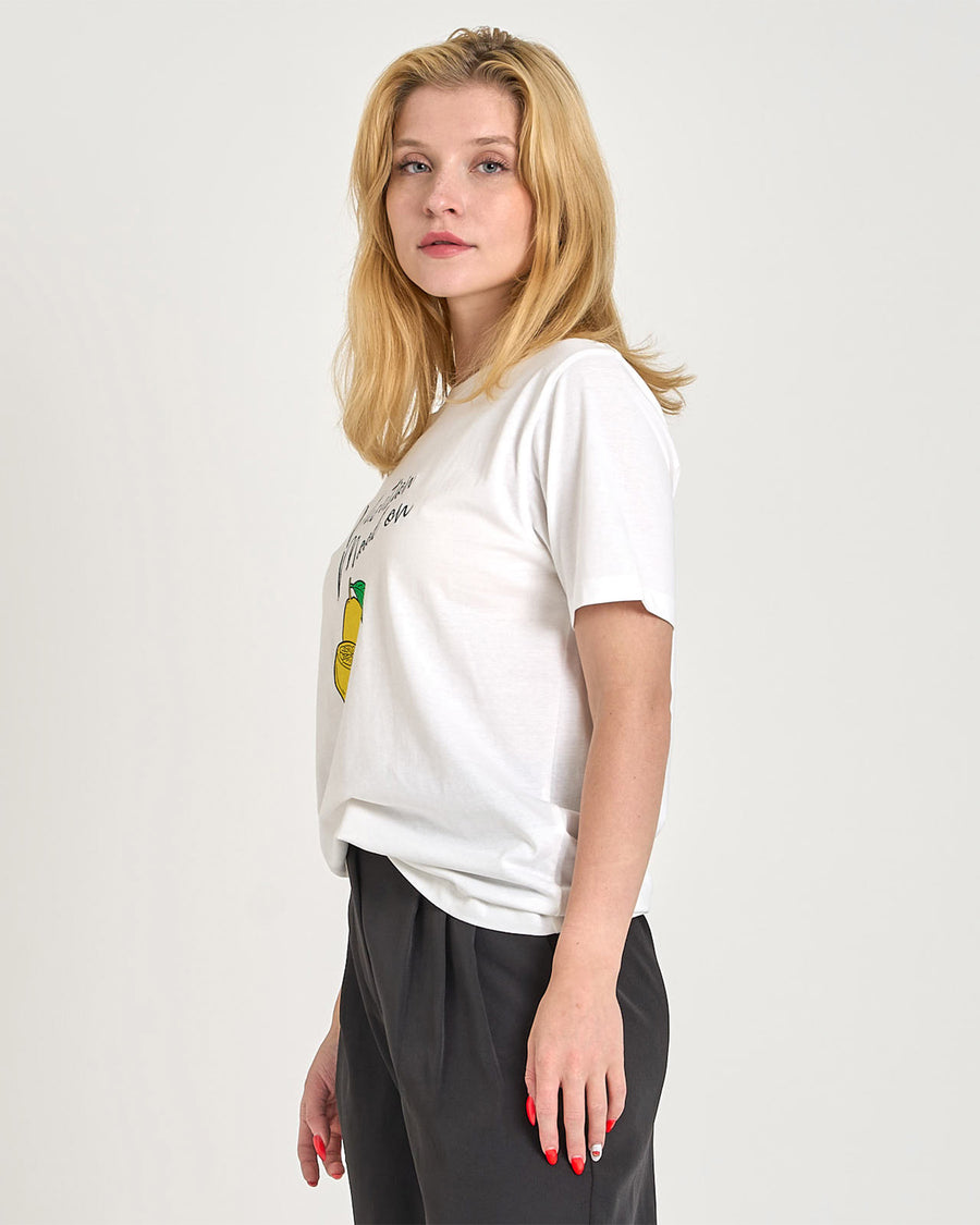 Sabine ss printed tee