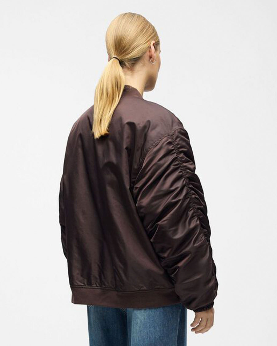 Objmary oversize bomber jacket
