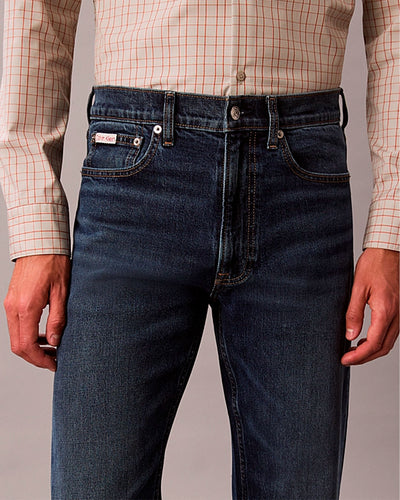 STNDRD STRGHT OIL SLICK JEANSThumbnail