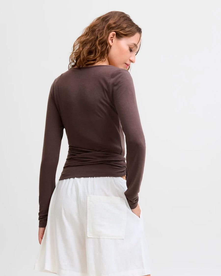 JXLUNA WRAP LS CARDIGAN