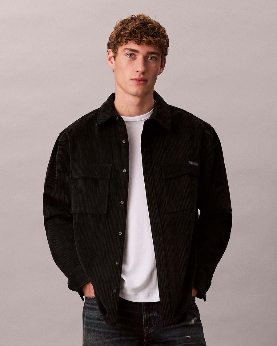 LS CORDUROY POCKET RELAX SHIRT
