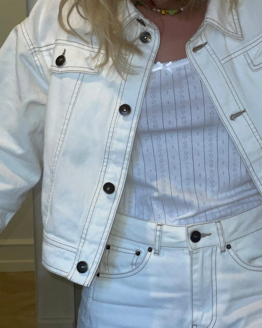 Pcfine ls denim jacket