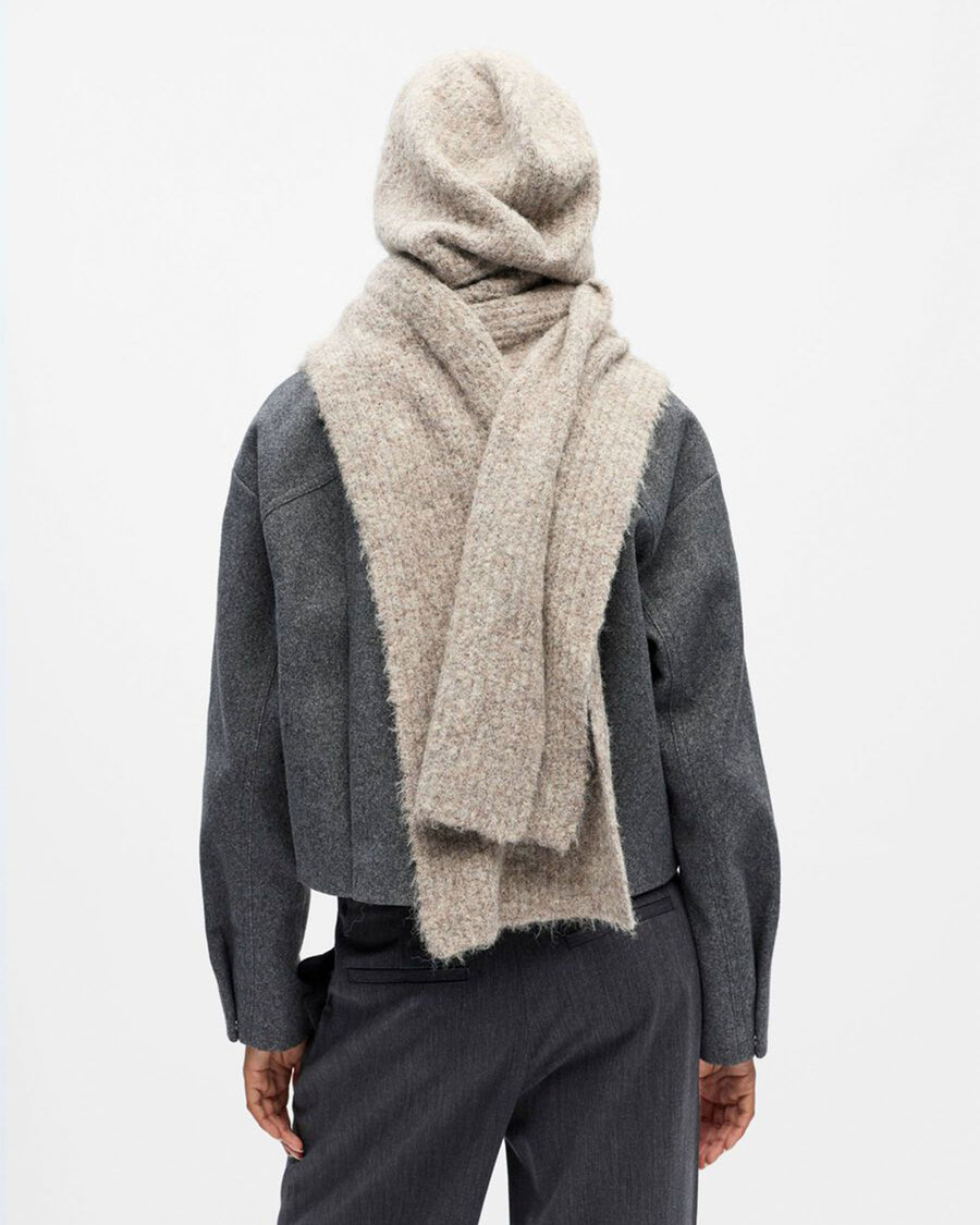 OBJMILU SCARF KNIT BALACLAVA