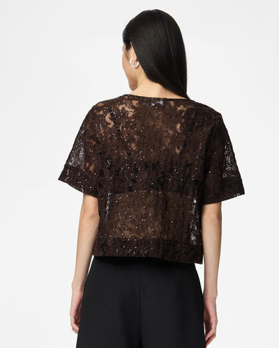 PCLOUISE V-NECK TIE TOPThumbnail