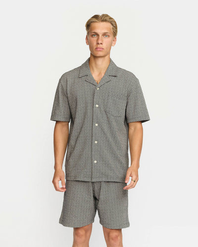 Jaquard SS Cuban ShirtThumbnail