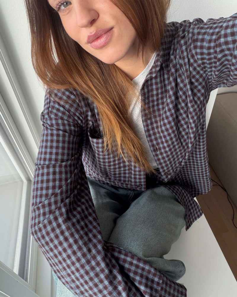 NMHAILEY ZOE CHECK SHIRT