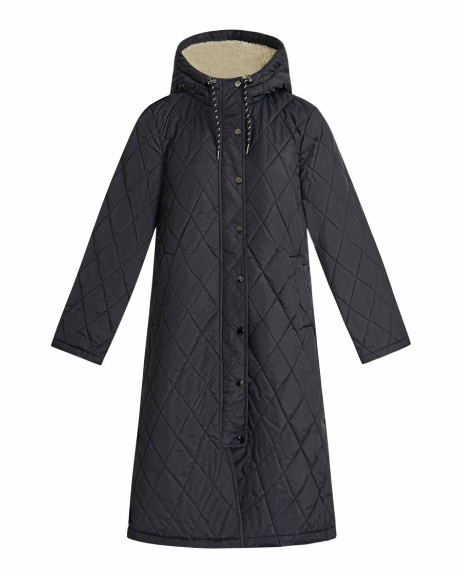 OBJAMANDA LONG QUILT COAT