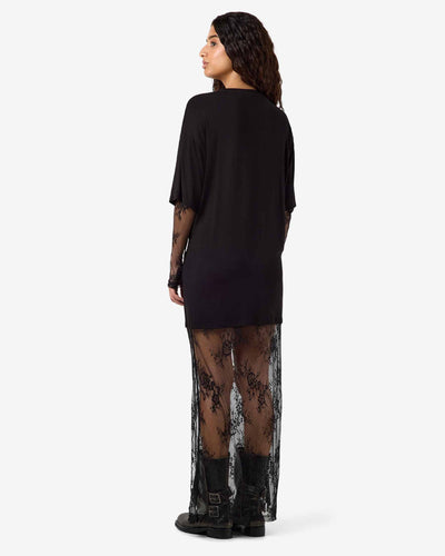 NMTIKA L/S LACE INSERT DRESSThumbnail