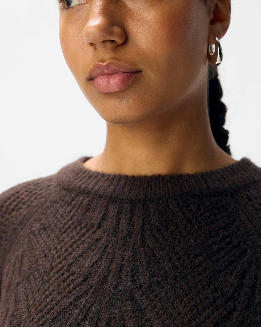 Objflora knit pullover