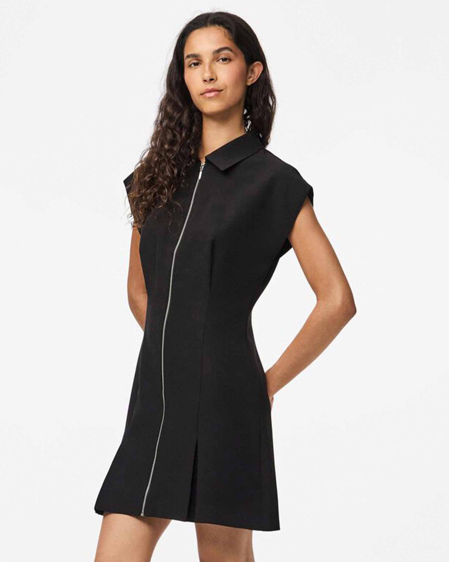 PCMORGAN SL SHORT ZIP DRESS