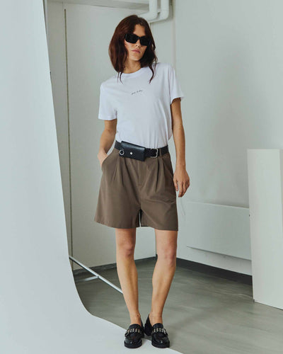 Puramelia pleat shortsThumbnail