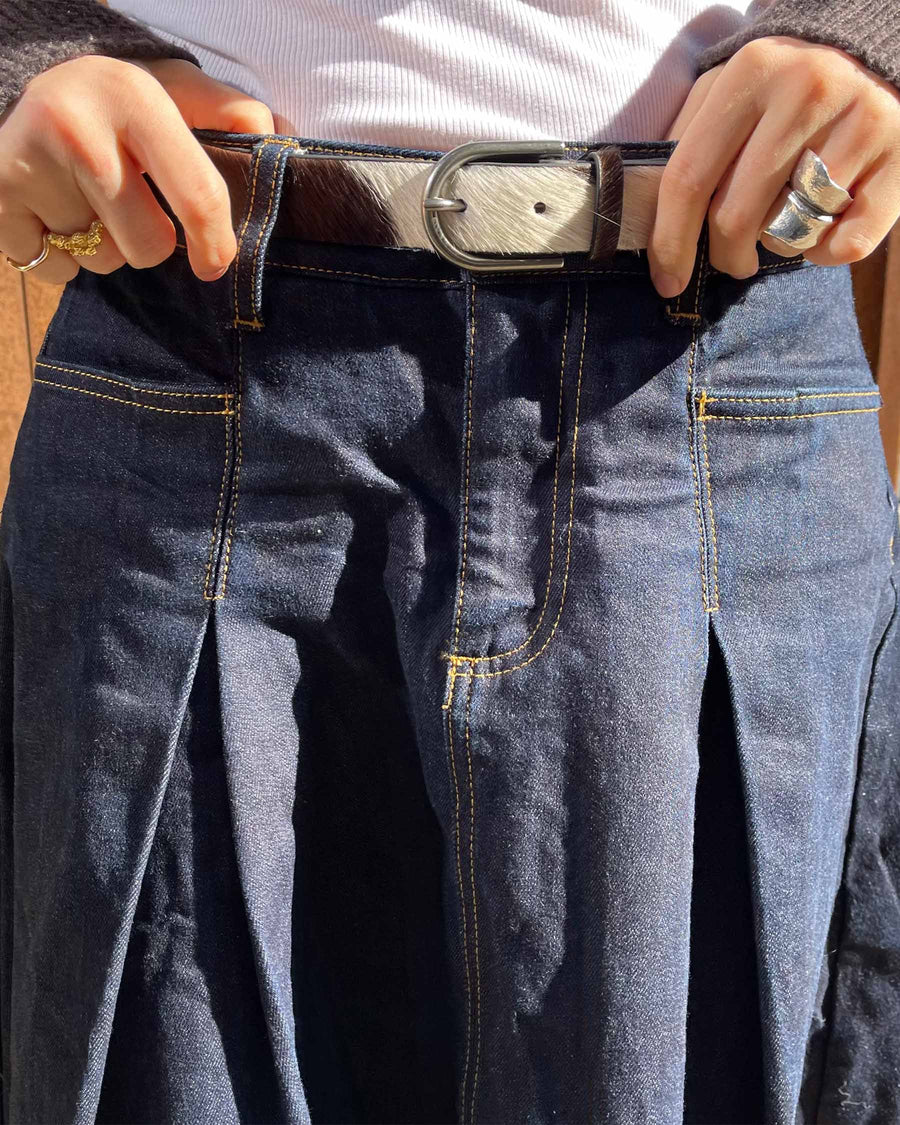 Jxenya cow leather belt